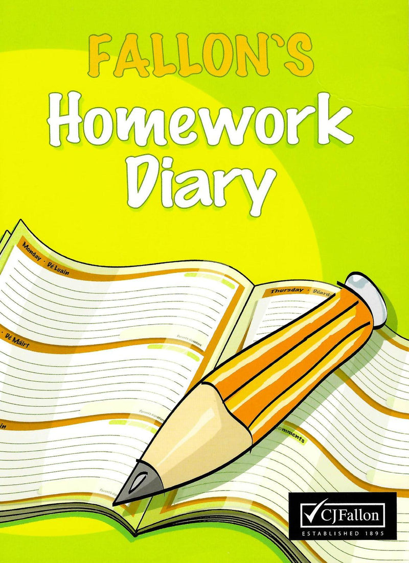 Fallons Homework Diary by CJ Fallon on Schoolbooks.ie