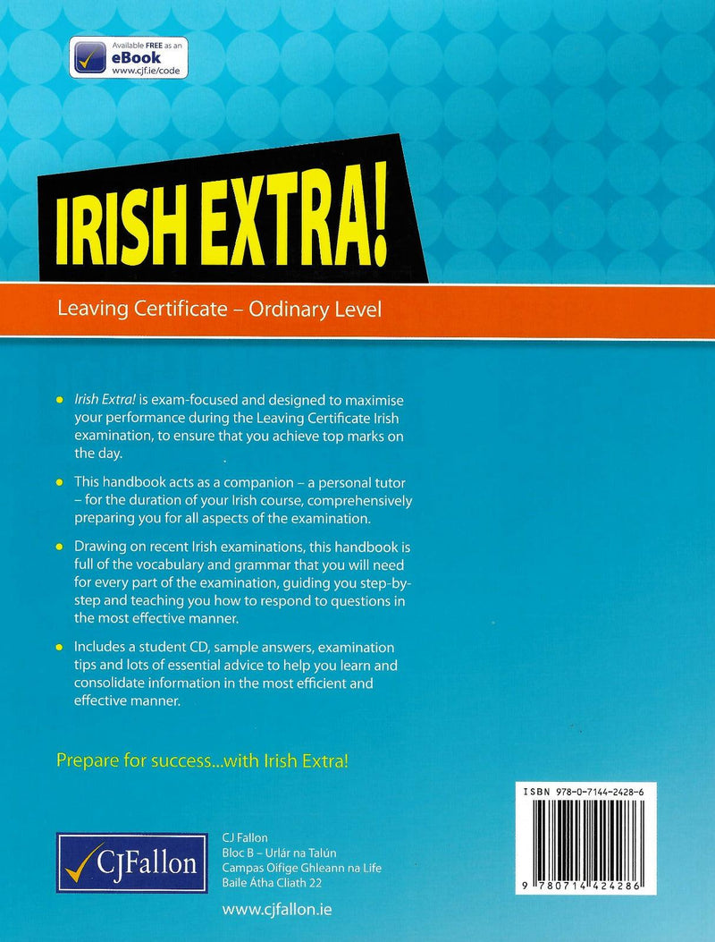Irish Extra! - Leaving Cert - Ordinary Level / Gnathleibheal by CJ Fallon on Schoolbooks.ie