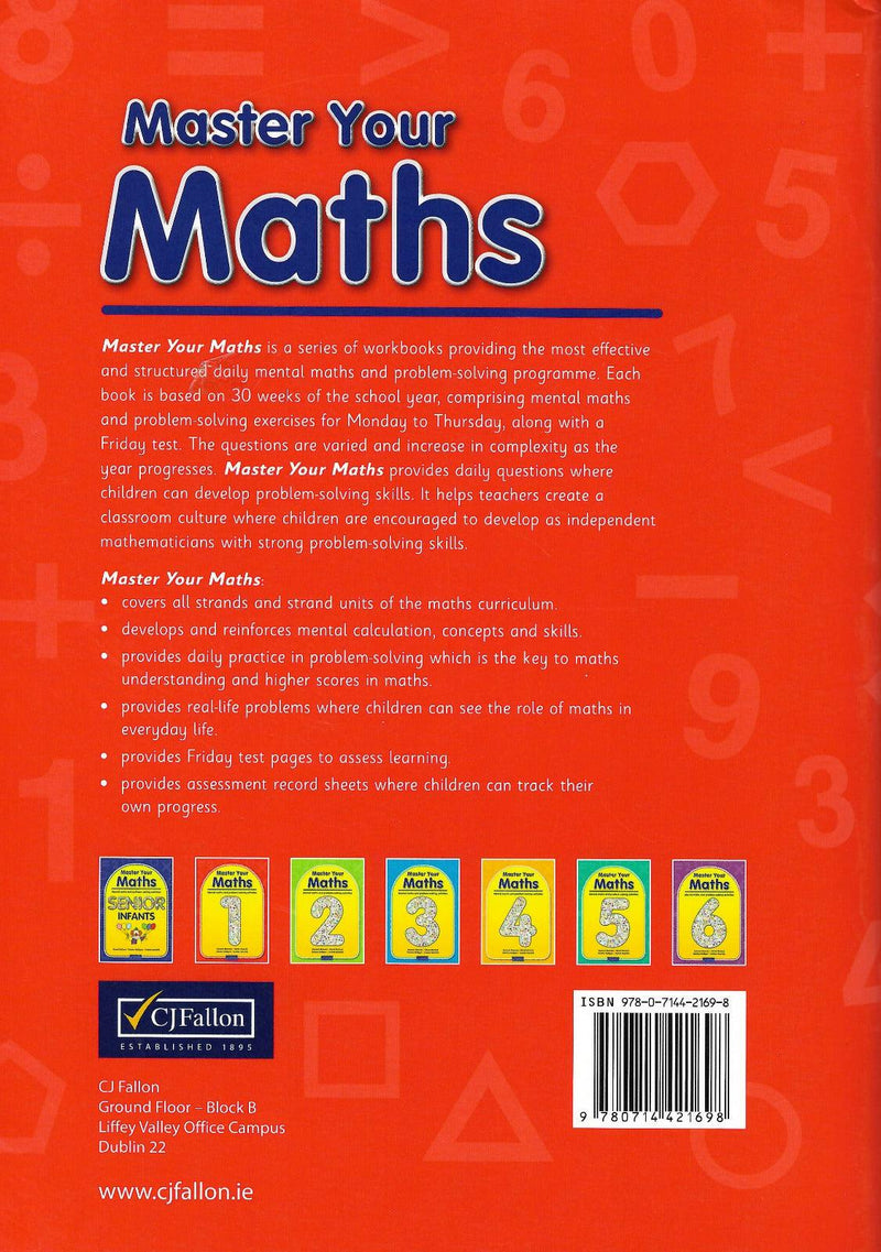 Master Your Maths 1 by CJ Fallon on Schoolbooks.ie
