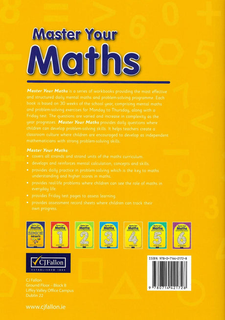 Master Your Maths 4 by CJ Fallon on Schoolbooks.ie