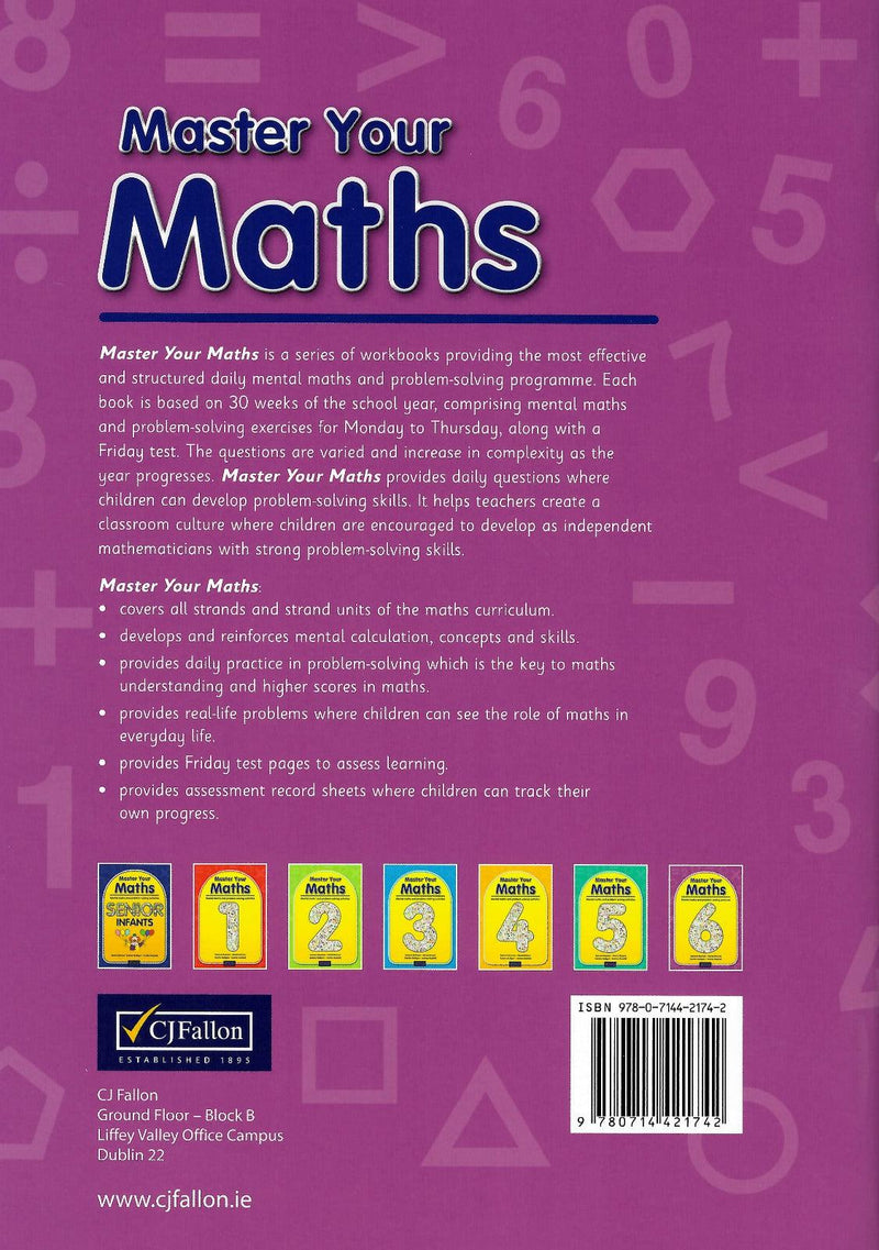 Master Your Maths 6 by CJ Fallon on Schoolbooks.ie