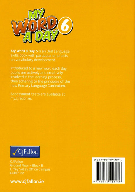My Word a Day - 6th Class by CJ Fallon on Schoolbooks.ie