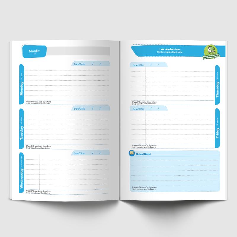Bilingual Value Diary by 4Schools.ie on Schoolbooks.ie