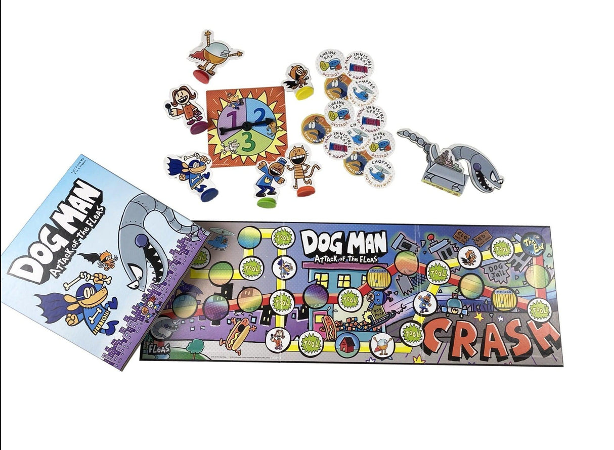Dog Man - Attack of the Fleas - Board Game by University Games on Schoolbooks.ie