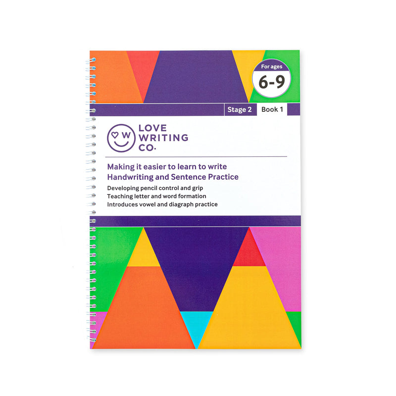 Love Writing Co - Handwriting and Alphabet Practice - Book 1 - Age 6 to 9 by Love Writing Co. on Schoolbooks.ie