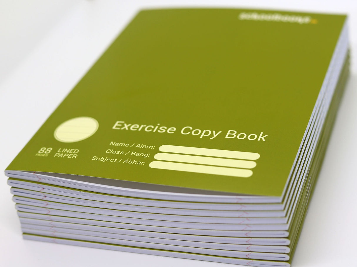 Schoolbooks.ie - Exercise Writing Copy Book - A11 - 88 Page - Pack of 10 by Schoolbooks.ie on Schoolbooks.ie