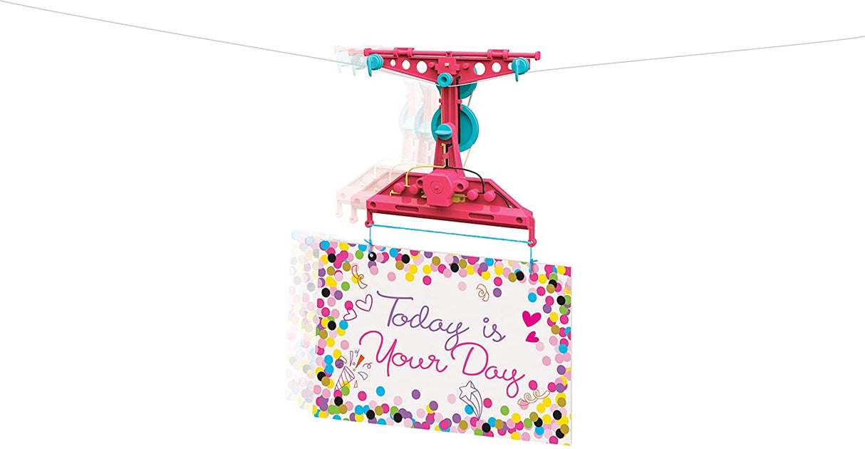 4M STEAM Motorised Zipline Messenger by 4M on Schoolbooks.ie