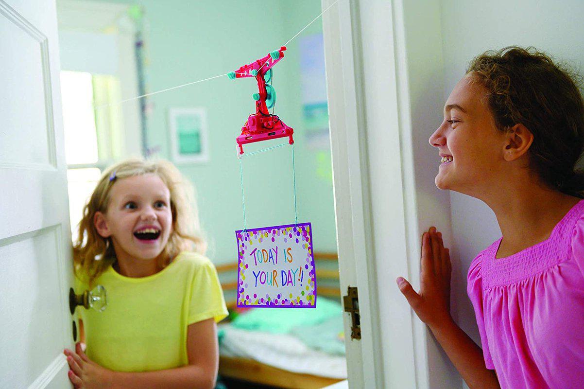 4M STEAM Motorised Zipline Messenger by 4M on Schoolbooks.ie