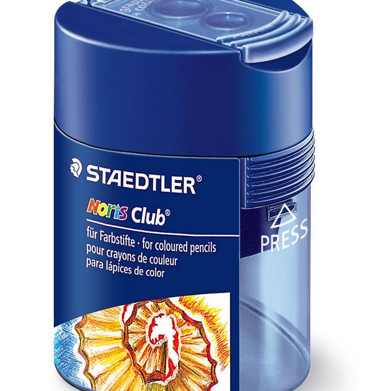 Staedtler - Double-Hole Tub Pencil Sharpener - Triangular by Staedtler on Schoolbooks.ie