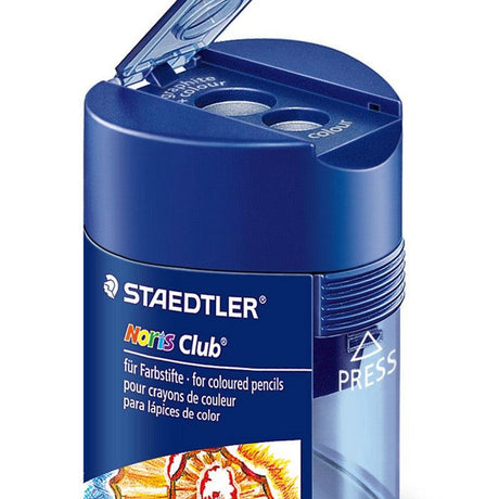 Staedtler - Double-Hole Tub Pencil Sharpener - Triangular by Staedtler on Schoolbooks.ie