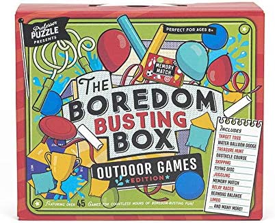 The Outdoor Boredom Box by Professor Puzzle on Schoolbooks.ie