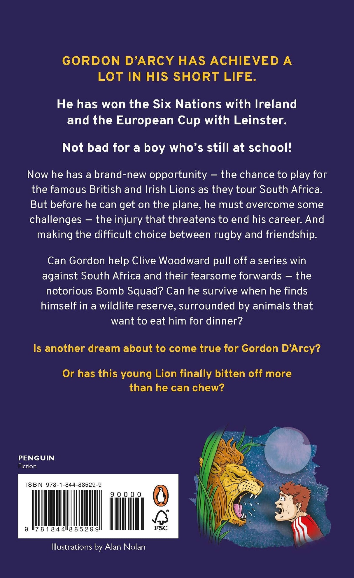 ■ Gordon's Game - Lions Roar by Penguin Ireland on Schoolbooks.ie