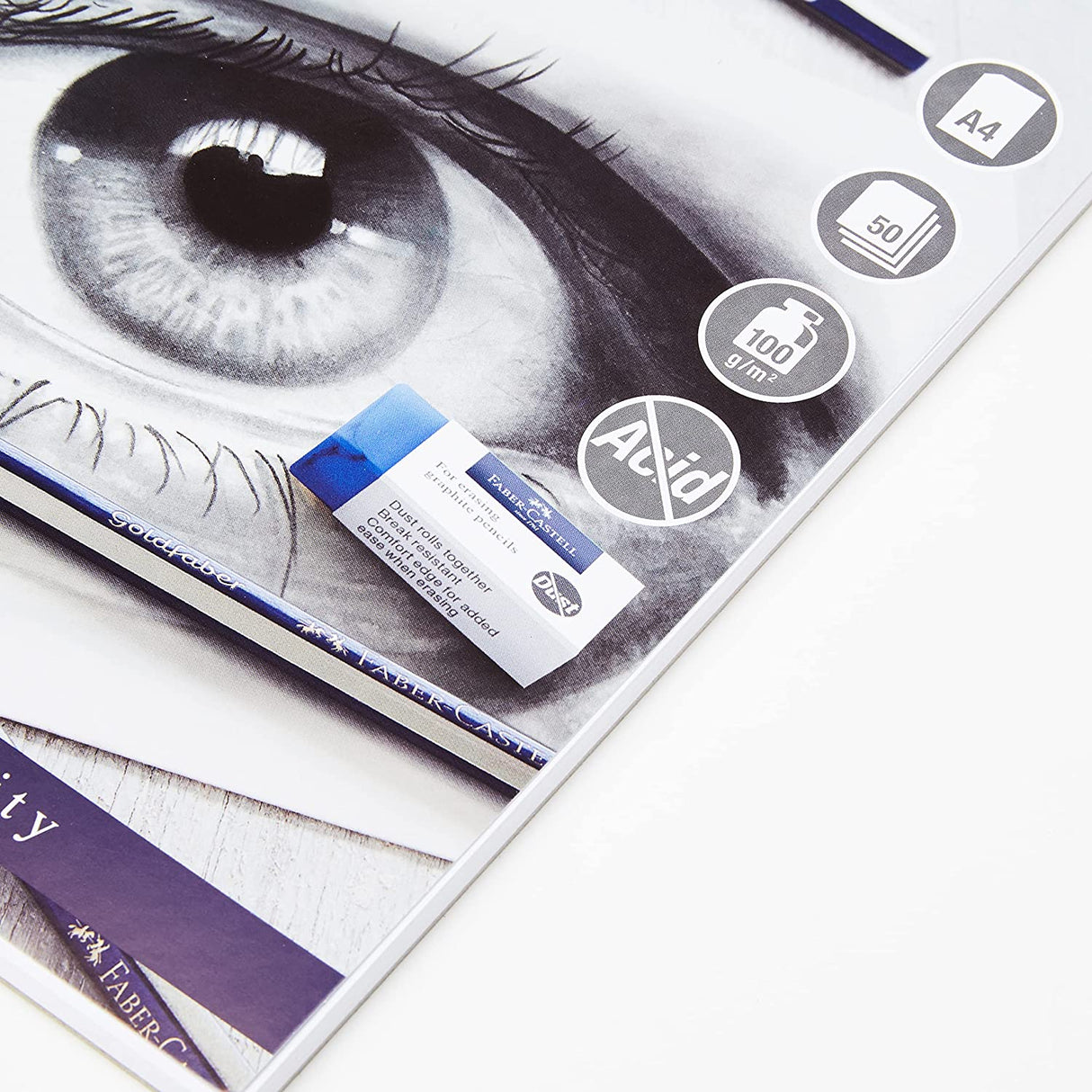 Faber-Castell - Creative Studio A4 Sketch Pad 50 Sheets by Faber-Castell on Schoolbooks.ie