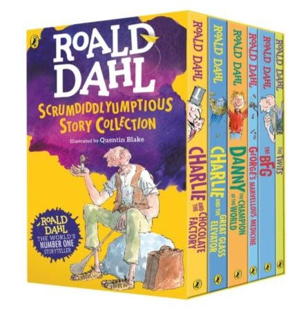 Roald Dahl's Scrumdiddlyumptious Story Collection by Puffin on Schoolbooks.ie