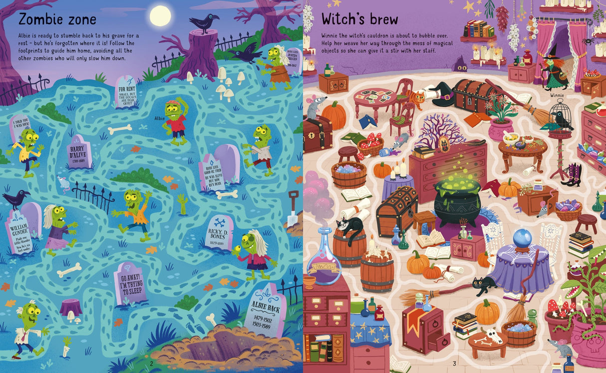 Halloween Mazes by Usborne Publishing Ltd on Schoolbooks.ie