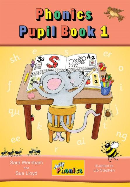 ■ Jolly Phonics Pupil Book 1 - Colour In Precursive Letters - Old Edition by Jolly Learning Ltd on Schoolbooks.ie