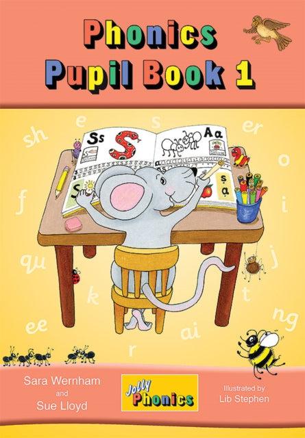 ■ Jolly Phonics Pupil Book 1 - Colour In Precursive Letters - Old Edition by Jolly Learning Ltd on Schoolbooks.ie