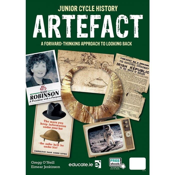 ■ Artefact - Junior Cycle History - Textbook and Skills Book - Set - 1st / Old Edition (2018) by Educate.ie on Schoolbooks.ie