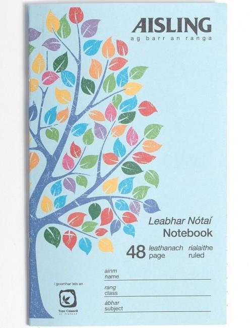 ■ Aisling Junior Notebook 48 Page - ASNB3 by Aisling on Schoolbooks.ie