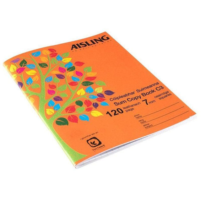 ■ Aisling Sum Copybook 120 Page - ASX/C3/120 by Aisling on Schoolbooks.ie