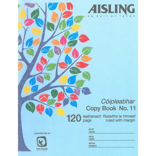 ■ Aisling Writing Copybook 120 Page - No. 11 - ASX7 by Aisling on Schoolbooks.ie