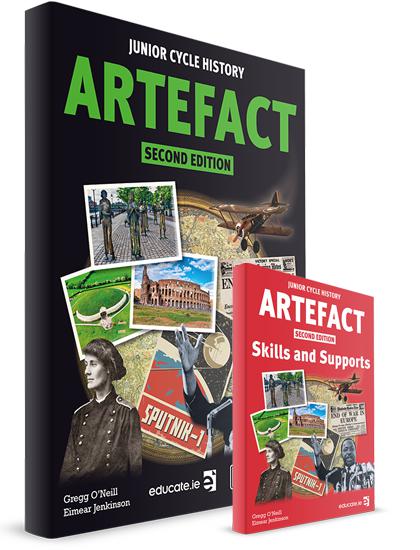 Artefact - Junior Cycle History - Textbook & Skills and Supports Book - Set - 2nd / New Edition (2022) by Educate.ie on Schoolbooks.ie