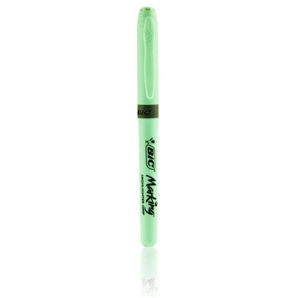 BIC - Card 4 Highlighter Grip Highlighters - Pastel by BIC on Schoolbooks.ie