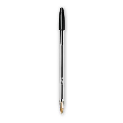BIC - Cristal Medium Ballpoint Pen - Black by BIC on Schoolbooks.ie