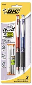 ■ BIC - Mechanical Pencil 0.7mm - 2 Pack by BIC on Schoolbooks.ie
