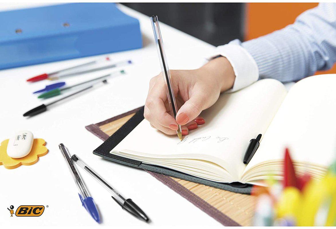 ■ BIC - Cristal Original Ballpoint Pens - Assorted Colours - Pack of 10 by BIC on Schoolbooks.ie