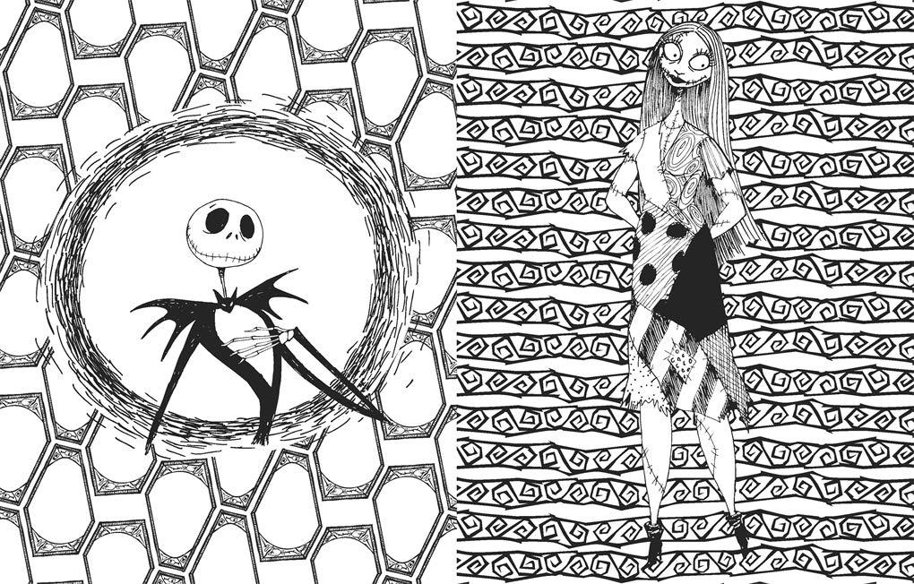 Disney Tim Burton's - The Nightmare Before Christmas Colouring Book by Bonnier Books Ltd on Schoolbooks.ie