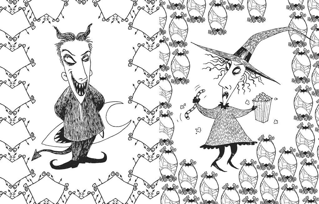 Disney Tim Burton's - The Nightmare Before Christmas Colouring Book by Bonnier Books Ltd on Schoolbooks.ie