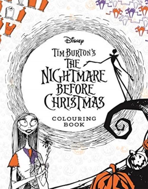 Disney Tim Burton's - The Nightmare Before Christmas Colouring Book by Bonnier Books Ltd on Schoolbooks.ie