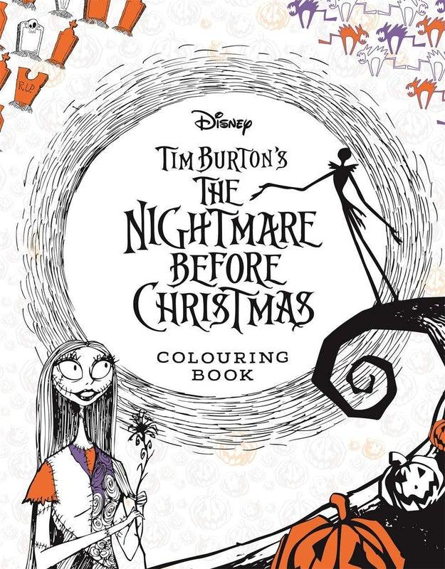 Disney Tim Burton's - The Nightmare Before Christmas Colouring Book by Bonnier Books Ltd on Schoolbooks.ie
