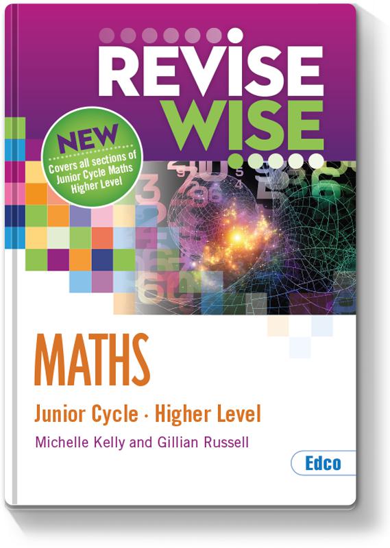 Revise Wise - Junior Cycle - Maths - Higher Level - New Edition (2022) by Edco on Schoolbooks.ie