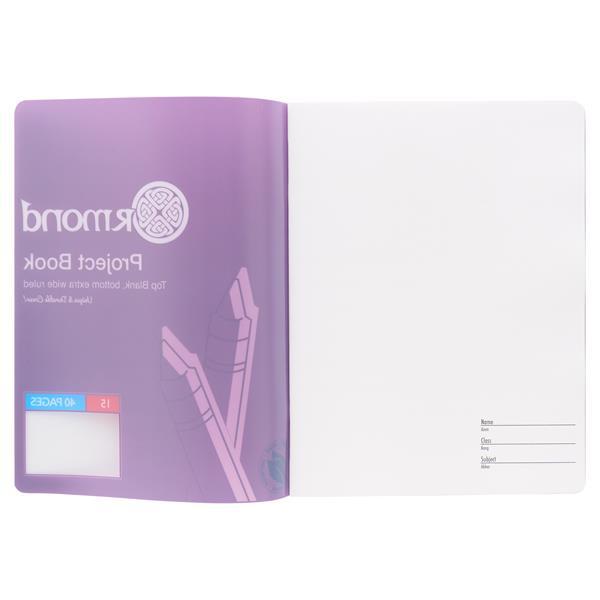 Ormond 40 Page No.15 Durable Cover Project Book by Ormond on Schoolbooks.ie