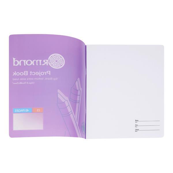 Ormond 40 Page No.15 Durable Cover Project Book by Ormond on Schoolbooks.ie