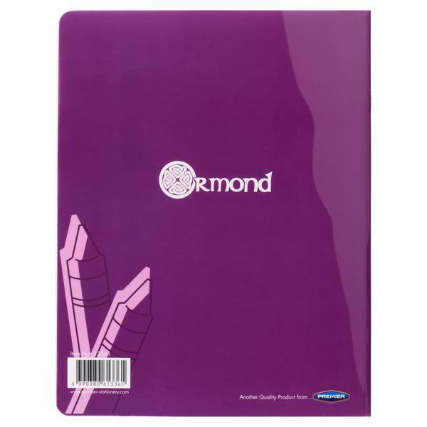 Ormond 40 Page No.15 Durable Cover Project Book by Ormond on Schoolbooks.ie
