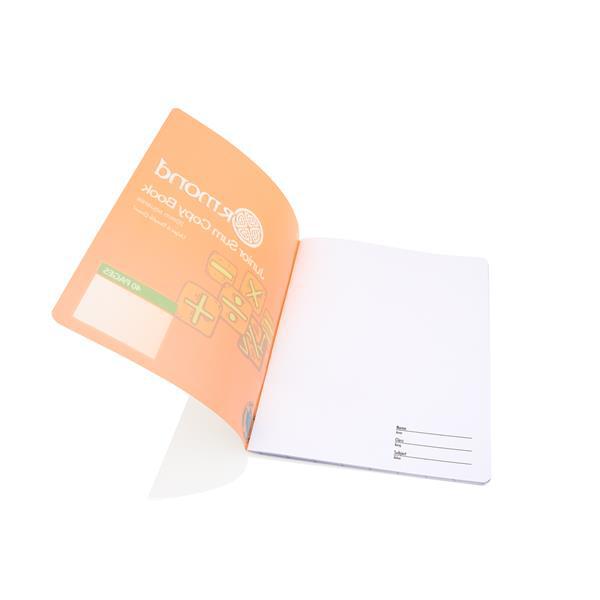 Ormond 40 Page Durable Cover 20mm Square Junior Sum Copy by Ormond on Schoolbooks.ie