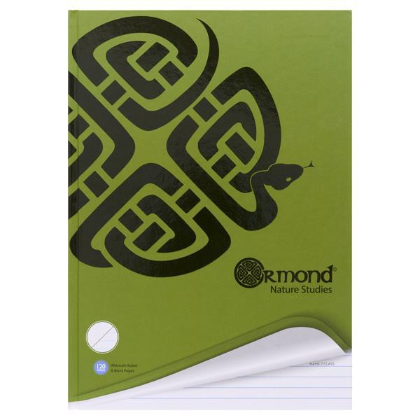 Ormond - Nature Study Book - Hardcover - A4 - 120 page by Ormond on Schoolbooks.ie