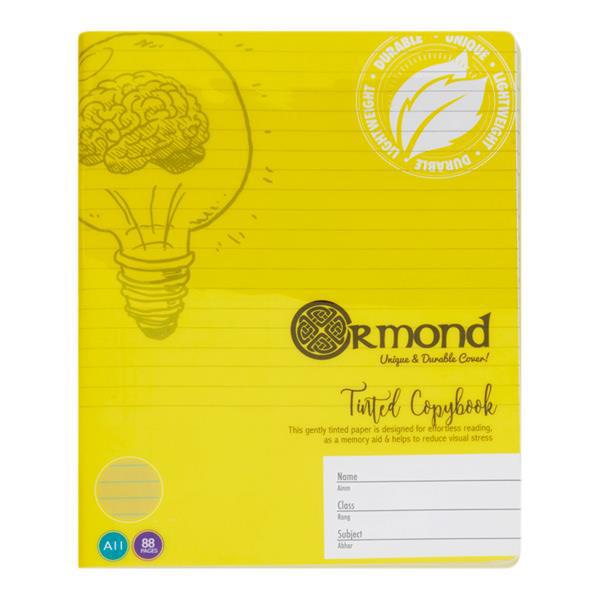 Ormond A11 88pg VMA - Yellow by Ormond on Schoolbooks.ie