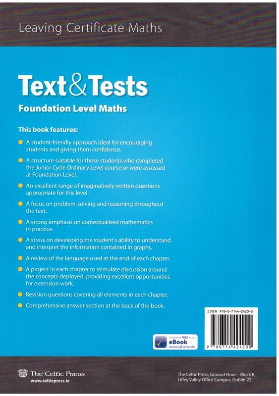 Text & Tests LC Foundation Level by Celtic Press (now part of CJ Fallon) on Schoolbooks.ie