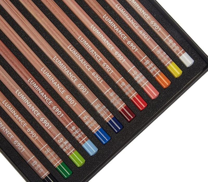 Caran d'Ache - LUMINANCE 6901 - Box of 12 Colours by Caran d'Ache on Schoolbooks.ie
