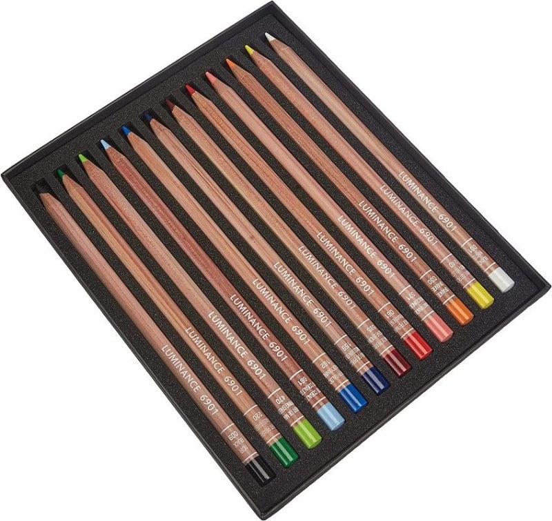Caran d'Ache - LUMINANCE 6901 - Box of 12 Colours by Caran d'Ache on Schoolbooks.ie