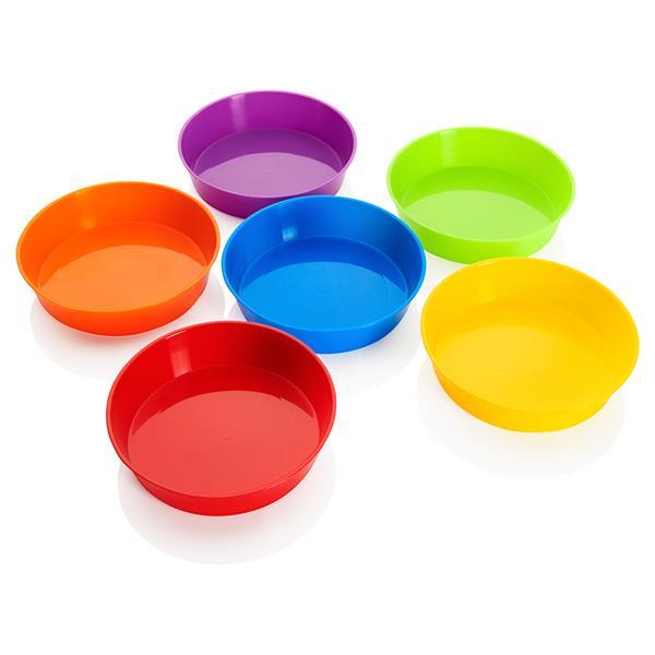 Clever Kidz - Pack of Sorting Bowls Round - Assorted Colours by Clever Kidz on Schoolbooks.ie