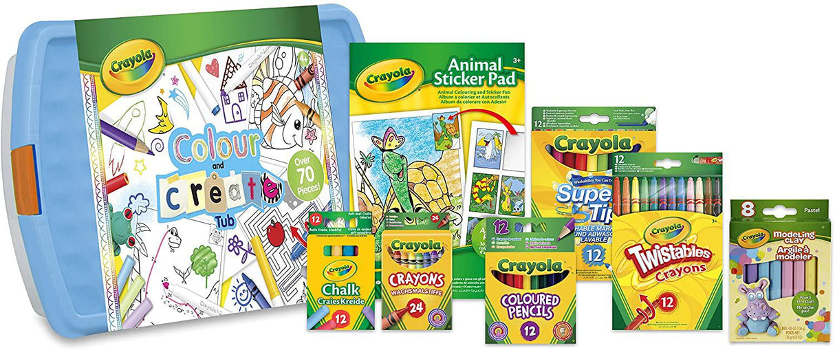 Crayola Colour & Create Mega Tub by Crayola on Schoolbooks.ie