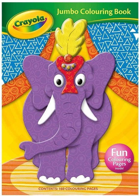 Crayola Jumbo Colouring Activity Book by Crayola on Schoolbooks.ie