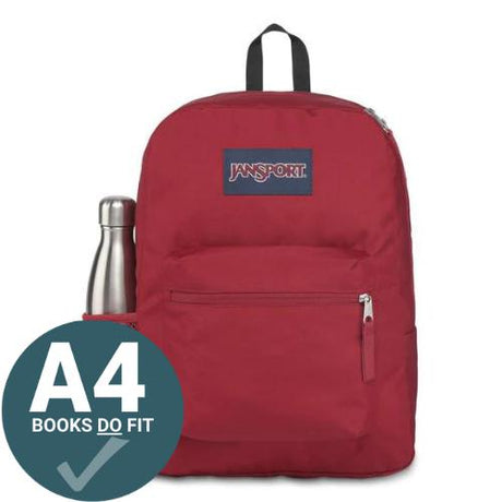 ■ JanSport Cross Town Backpack - Viking Red by JanSport on Schoolbooks.ie