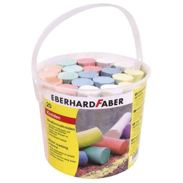 Eberhard Faber - Street Marking Crayons - Tub of 20 by Eberhard Faber on Schoolbooks.ie