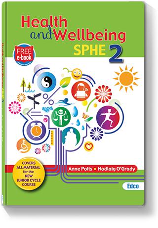 ■ Health and Wellbeing SPHE 2 - 1st / Old Edition (2018) by Edco on Schoolbooks.ie